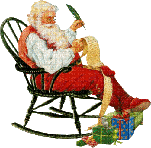 Weihnachtsmann - Gratis animeret GIF
