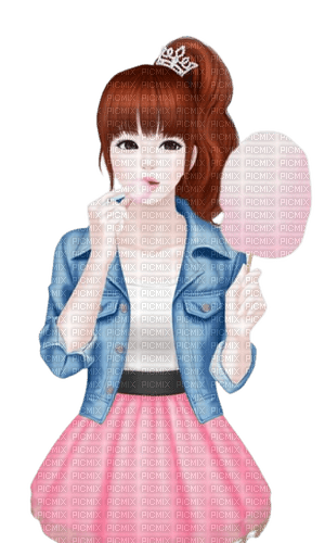 Lovely girl by Mellow CANDY - png gratuito