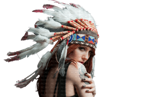 Indianer Frau - 免费PNG