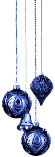 Ornaments.Blue - png gratis