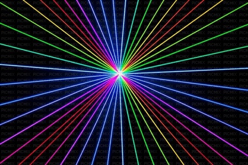 rainbow lasers background - 免费PNG