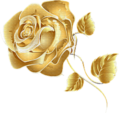 flowers gold bp - nemokama png
