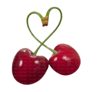 cherry heart - gratis png