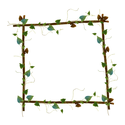 Cadre.Frame.Plants.Branche.Victoriabea - Free PNG