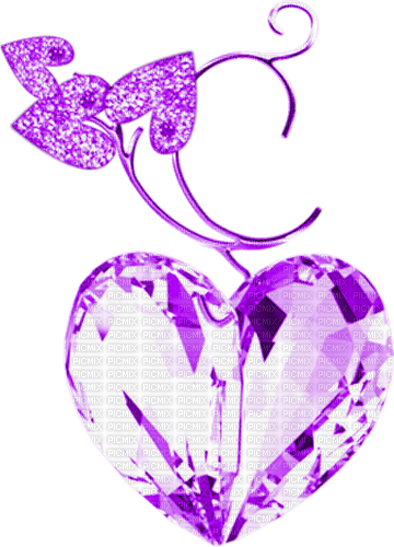 Hearts.Purple - zdarma png