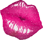 kiss glitter - Бесплатный анимированный гифка