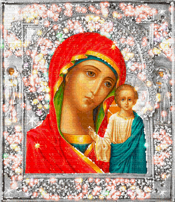 Y.A.M._Kazan icon of the mother Of God - Ücretsiz animasyonlu GIF