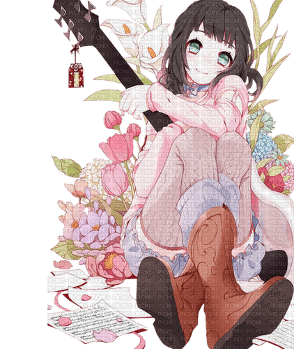 ✶ Anime Girl {by Merishy} ✶ - png gratis