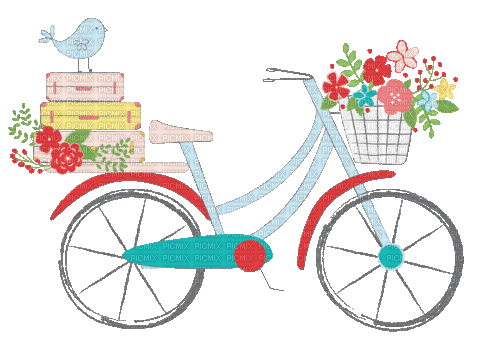 Bike Bicycle - Darmowy animowany GIF