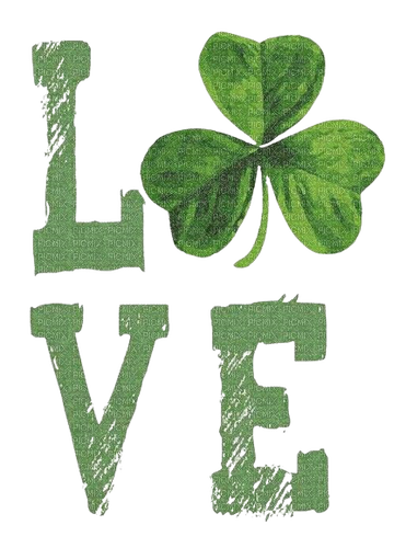 st. patrick's day love - png ฟรี