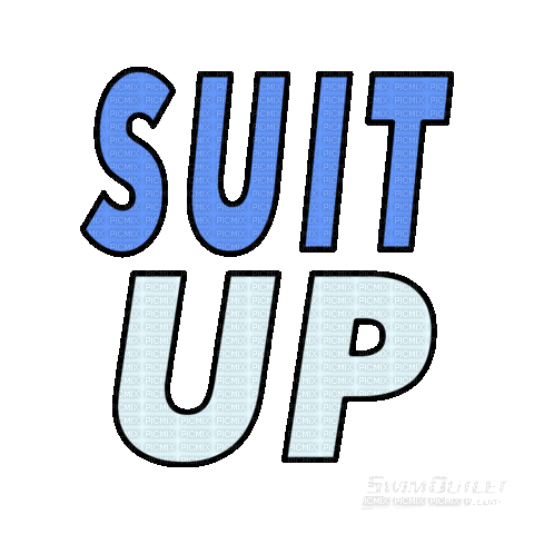 Suit Up Swimming Pool - GIF animé gratuit