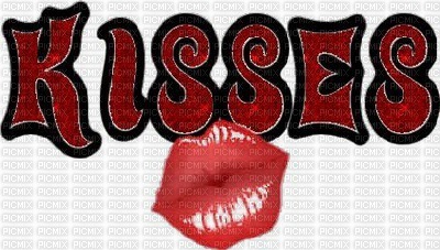 KISSES - zdarma png