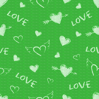 Love, Heart, Hearts, Green, Deco, Background, Backgrounds - Jitter.Bug.Girl - png gratis