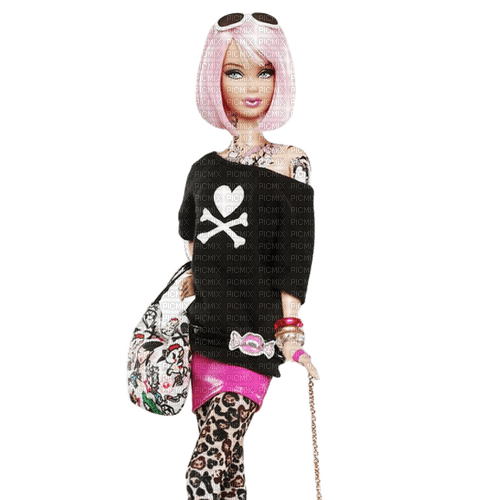 TokiDoki Barbie - bezmaksas png