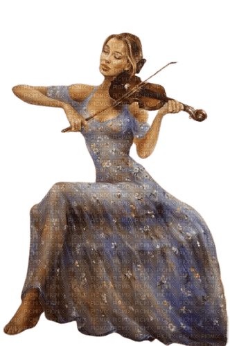 loly33 femme violon - бесплатно png