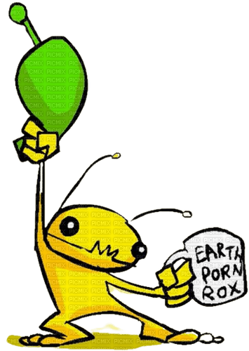 alien hominid earth porn Rox - png ฟรี