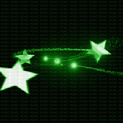 lu vert green stamps stamp encre tube fond background  gif deco glitter animation anime lune ciel etoile nuage sky moon star cloud e - GIF animado grátis