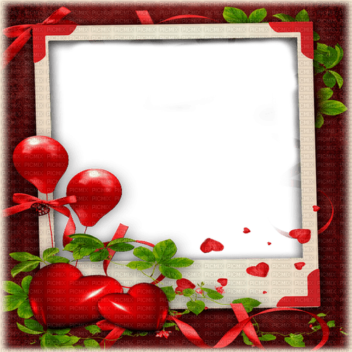 valentine  frame by nataliplus - 免费PNG