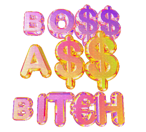 boss as bitch - GIF animé gratuit
