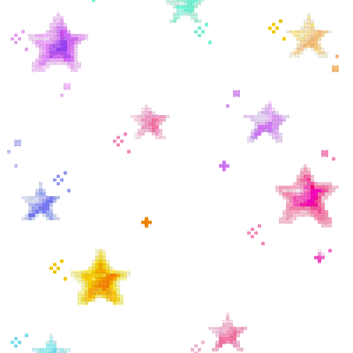 falling stars - GIF animé gratuit