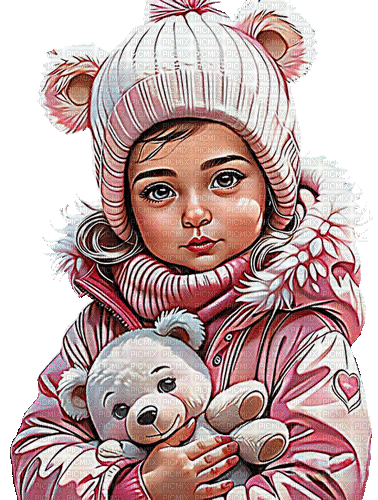 winter child kind milla1959 - Free animated GIF
