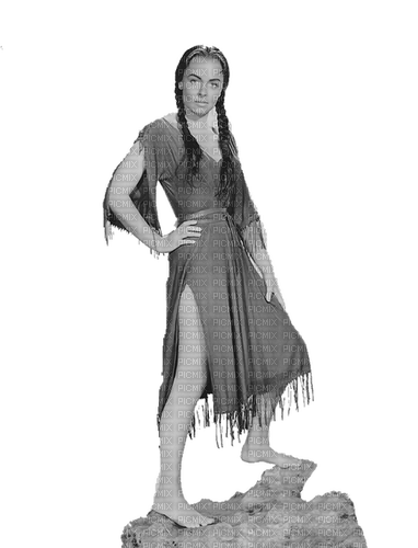Amérindienne (Donna Reed dans Horizons Lointains) - zdarma png