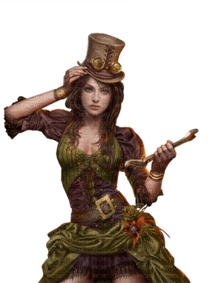 woman steampunk - Nitsa 2 - png grátis