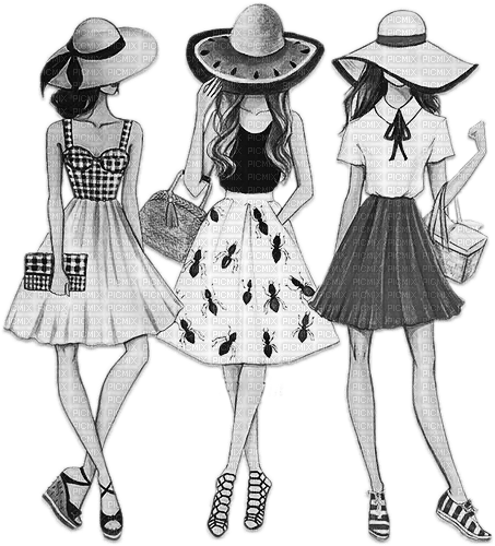 soave woman fashion shopping  black white - darmowe png