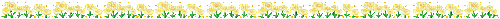 pixel pastel yellow flowers - Gratis animerad GIF