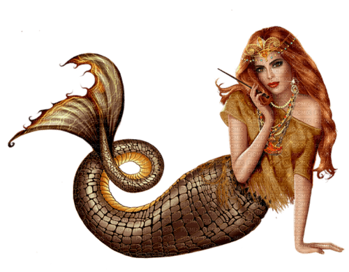 Sirena del mar - ücretsiz png
