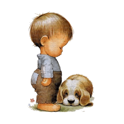Kaz_Creations Cute Kids Dog - GIF animate gratis