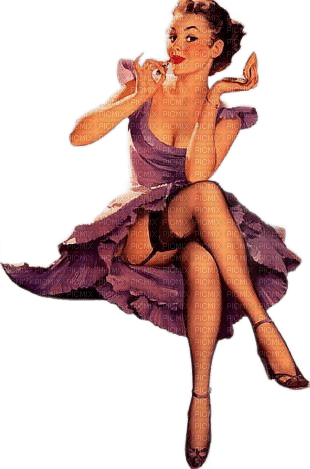 Pin-Up - ilmainen png