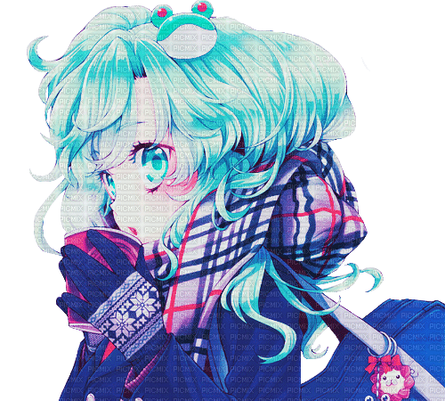 Anime winter ❄️ elizamio - Free PNG