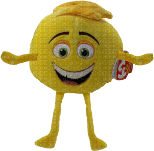 Emoji Movie Gene Beanie Baby - фрее пнг