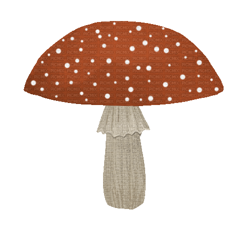 Nina mushroom - GIF animé gratuit