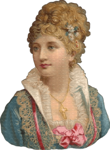 vintage victorian woman - 免费PNG