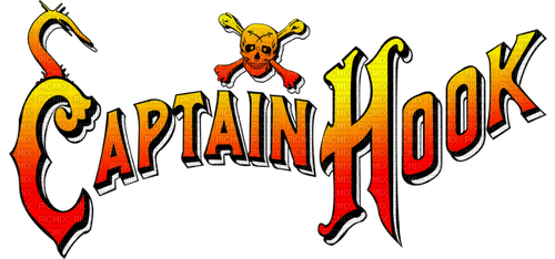 Captain hook text Peter pan - PNG gratuit