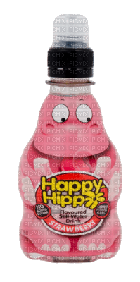 Happy Hippo Flavoured Water - gratis png