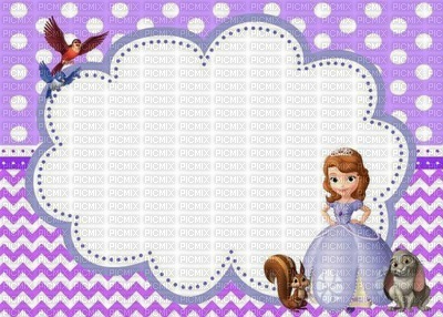 Kaz_Creations Cartoon Sofia The First Background - kostenlos png