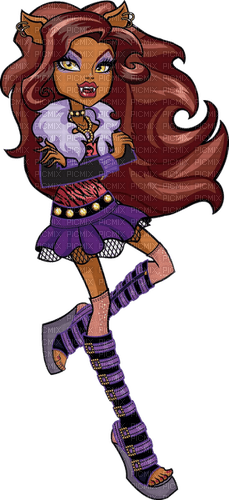 Clawdeen Wolf Monster high - Free PNG