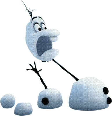 frozen snowman olaf disney cartoon movie - ingyenes png