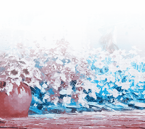 soave background transparent blue pink - Free PNG