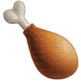 Poultry leg emoji - png grátis