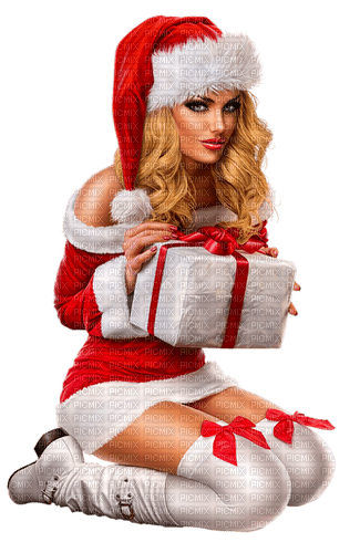 christmas woman by nataliplus - безплатен png
