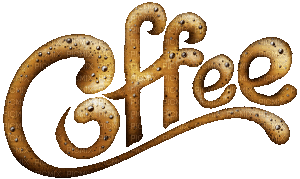 soave text coffee brown animated - GIF animado gratis
