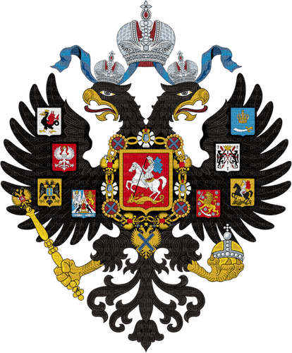 Emblème blason Empire Russe - безплатен png