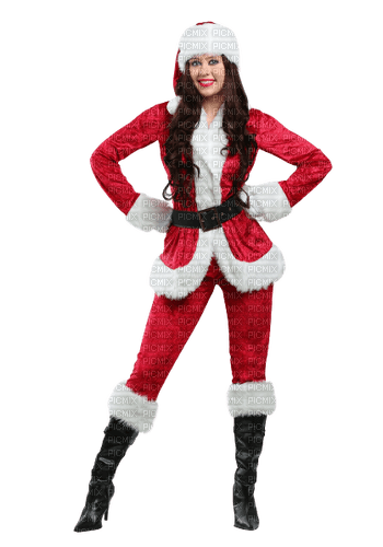 Kaz_Creations Woman-Femme-Christmas-Costume - besplatni png