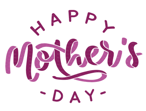 Happy Mother's Day Text - Bogusia - PNG gratuit