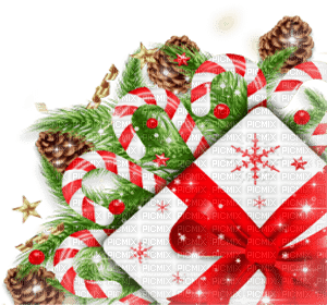 soave deco christmas winter corner cane candy - kostenlos png