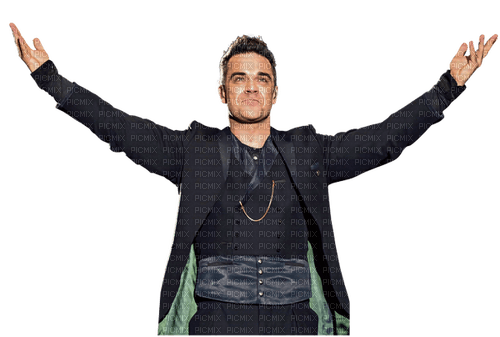 Robbie Williams. Scène - besplatni png